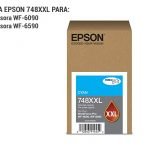 Tinta Epson 748XXL Cian Original