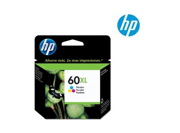 TINTA HP 60XL PARA DeskJet 4224/5560/4480 TRICOLOR