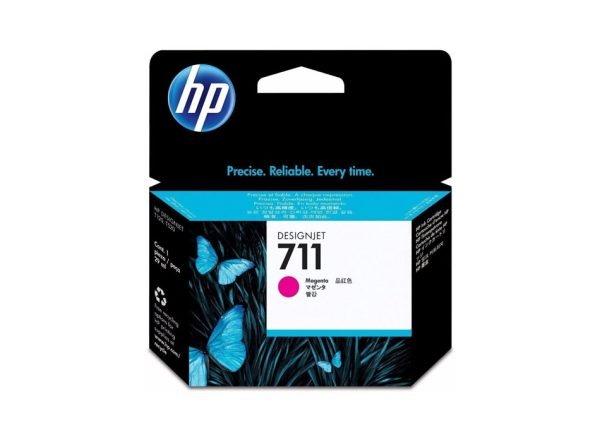TINTA HP 711 PARA DesignJet T120/T520/T100 MAGENTA ORIGINAL CZ131A