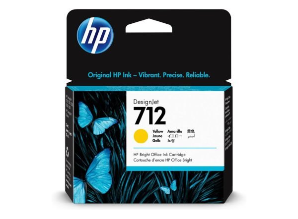 Tinta Hp 712 Amarillo Para T210 T230 T250 T630 T650