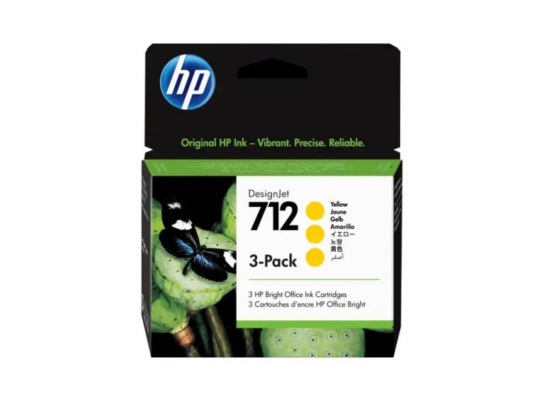 Tinta HP 712 Amarillo Tripack Para T210 T230 T250 T630 T650