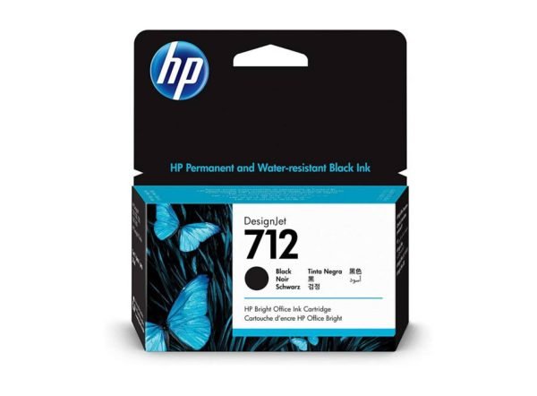 Tinta HP 712 Negro 38ml Para T210 T230 T250 T630 T650