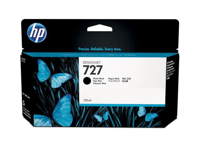 Tinta HP 727 Matte Black 130ml Para T920 T1500 T2500