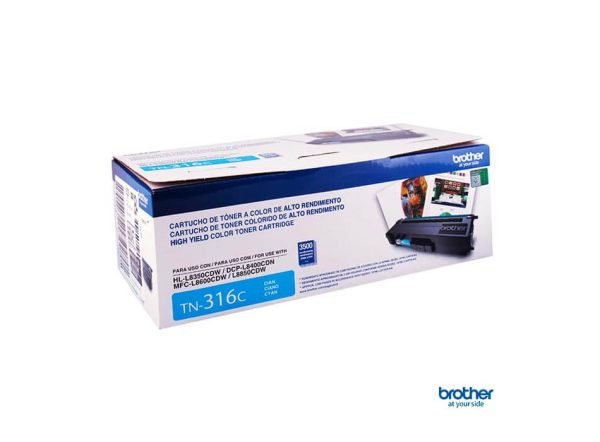 TONER BROTHER TN316C PARA L8350/L8850 CIAN