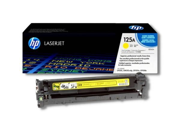 Toner HP 125A Amarillo Para CP1215 CP1515 CP1518 CM1312
