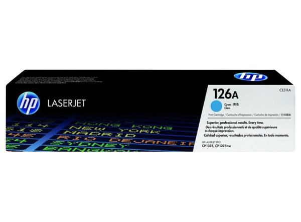 TONER HP 126A (CE311A) CYAN impr: Laserjet M175a/CP1025 [ORIGINAL]