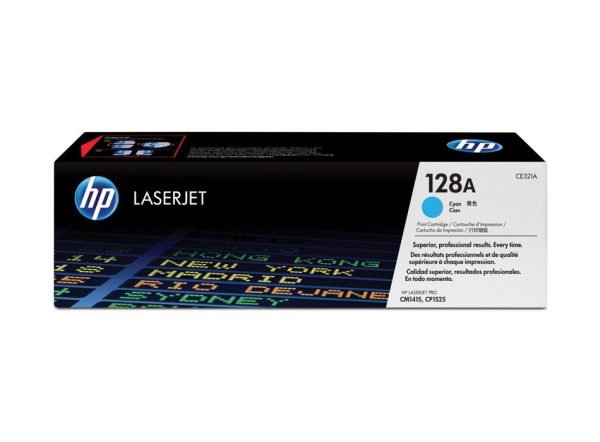 TONER HP 128A (CE321A) CYAN impr: Laserjet CM1410/CM1415 [ORIGINAL]