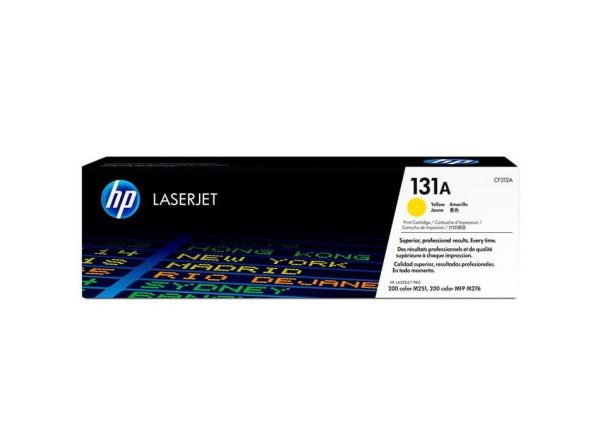 TONER HP 131A (CF212A) AMARILLO Laserjet Pro 200/M251n [ORIGINAL]