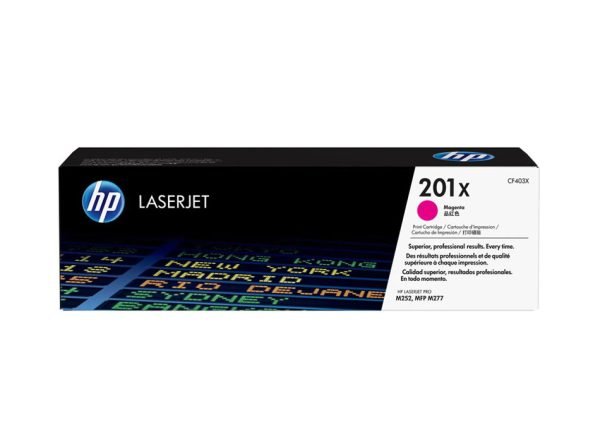 Toner HP 201X Magenta Original CF403X Garantizado
