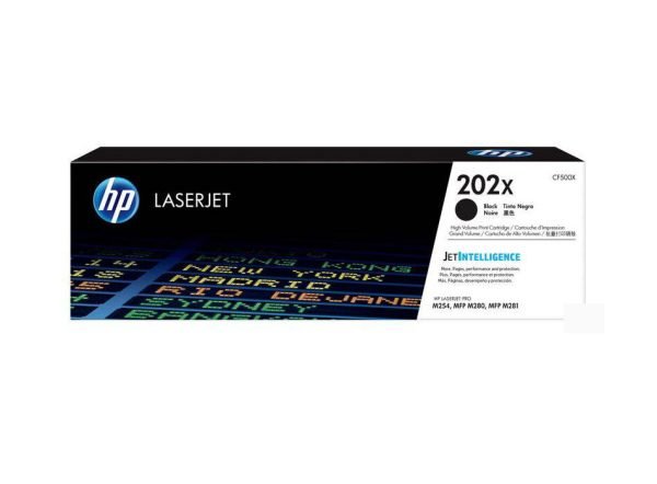 Toner HP 202X Negro