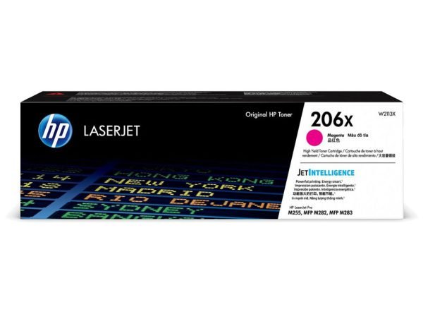 Toner HP 206X Magenta Para M255 M282