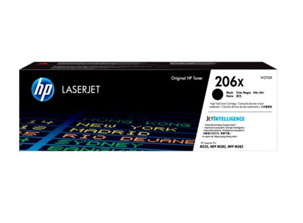 Toner HP 206X Negro Para M255 M282
