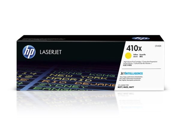 Toner HP 410X Amarillo