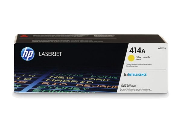 Toner HP 414A Amarillo