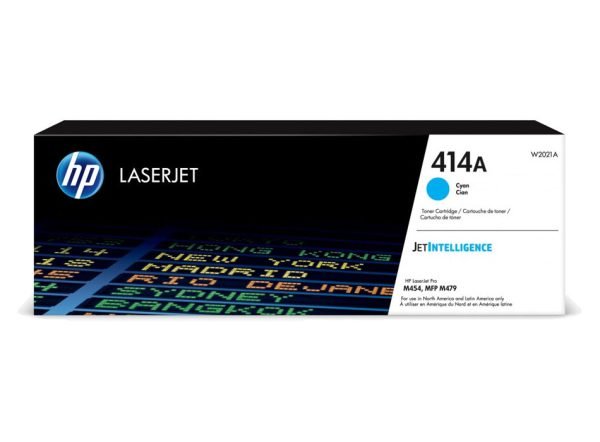 Toner HP 414A Cian