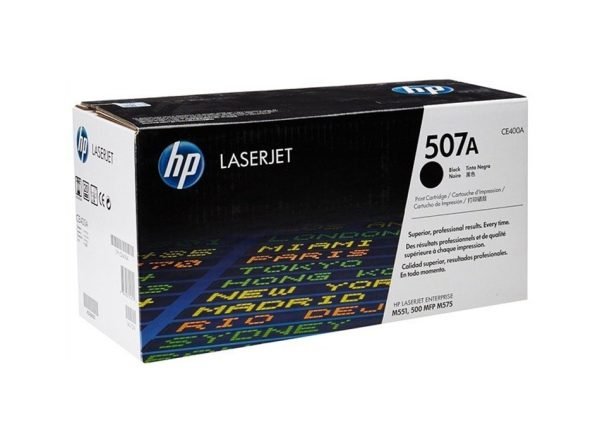 TONER HP 507A (CE400A) NEGRO impr: Laserjet M551N/M551DN [ORIGINAL]