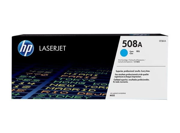 Toner HP 508A Cian
