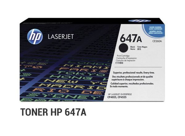 Toner HP 647A Negro Original