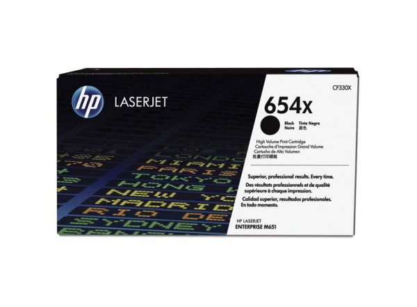 Toner HP 654X Negro