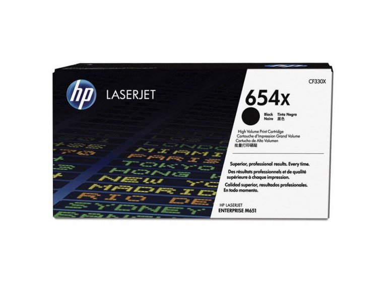 Toner HP 654X Negro
