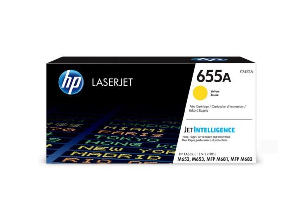 Toner HP 655A Amarillo