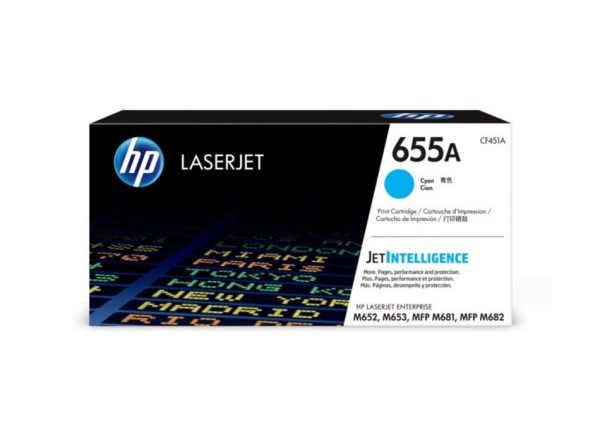 Toner HP 655A Cian