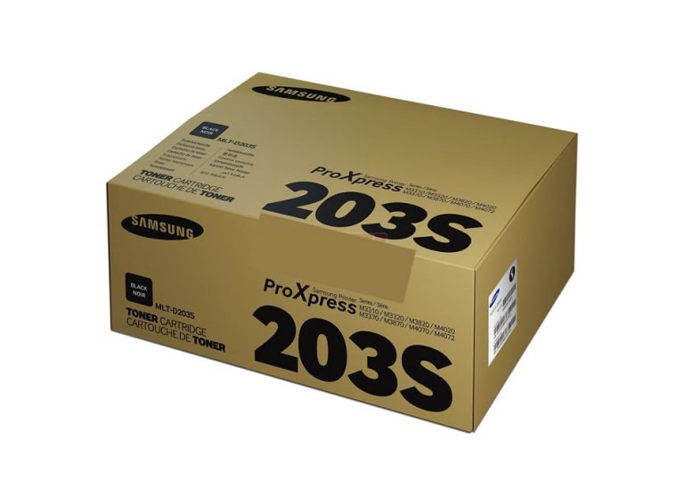 Toner Samsung 203S para impresora ProXpress M3310, M3320, M3820, M4020, M3370, M3870, M4070, M4072